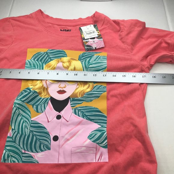 Mad Engine Women's Short Sleeve Bijou Karmen Graphic Tee Shirt XS New With Tags - Picture 10 of 13